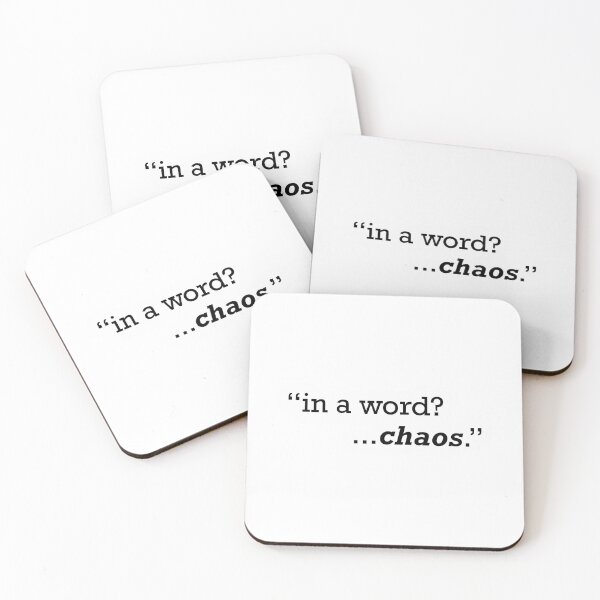 Item preview, In A Word Chaos. designed and sold by udaisimon.