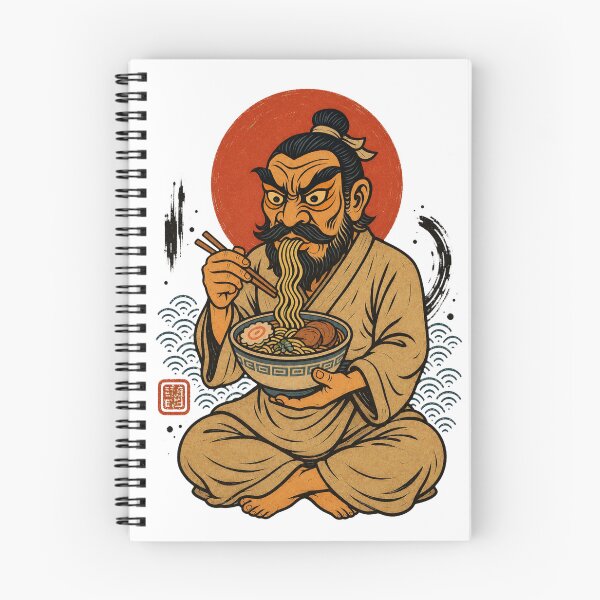 Item preview, Ramen Samurai – Japanese Noodle Warrior designed and sold by trpa04.