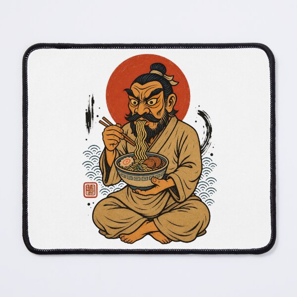 Item preview, Ramen Samurai – Japanese Noodle Warrior designed and sold by trpa04.