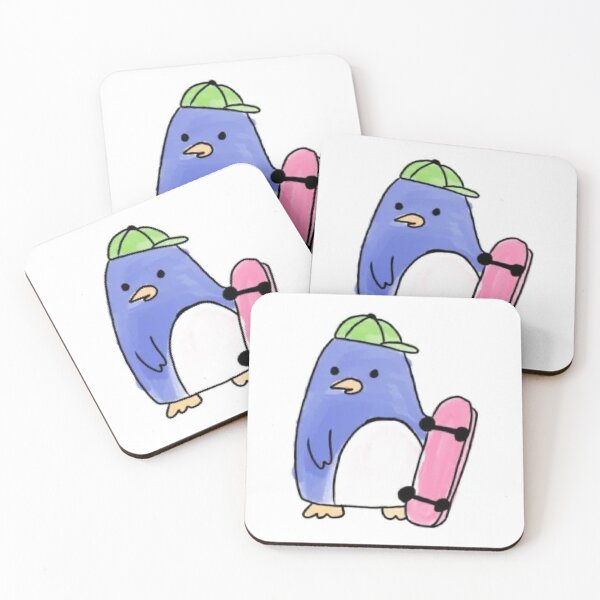 Item preview, Skater Penguin designed and sold by DoodleeStudio.