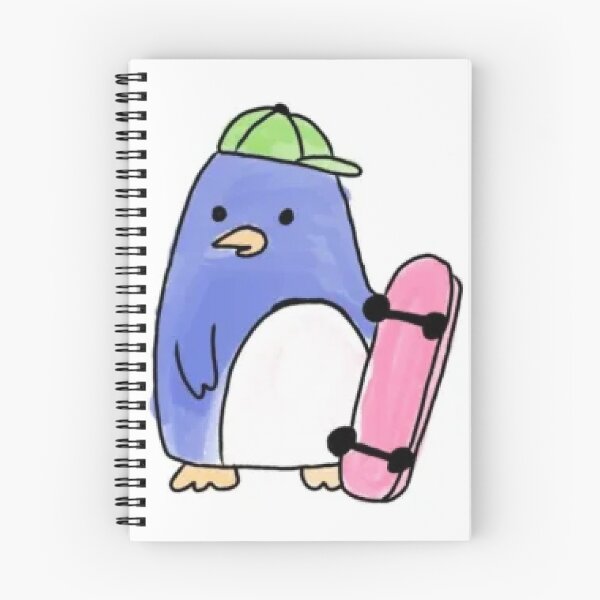 Item preview, Skater Penguin designed and sold by DoodleeStudio.