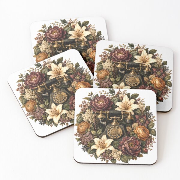 Item preview, Sticker - Decal - T-shirt: Ringing in Bloom: Vintage Connection designed and sold by ForeverPrintsOK.