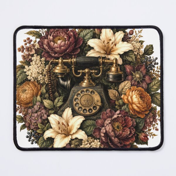 Item preview, Sticker - Decal - T-shirt: Ringing in Bloom: Vintage Connection designed and sold by ForeverPrintsOK.
