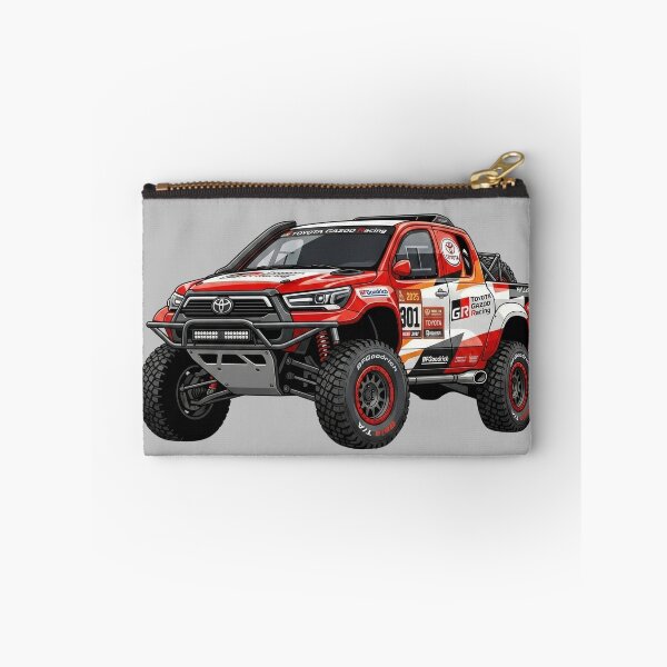 Item preview, Toyota Hilux Dakar 2025 Gazoo Racing Offroad Rally Truck Illustration designed and sold by Motorline44.