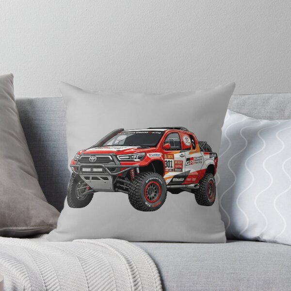 Item preview, Toyota Hilux Dakar 2025 Gazoo Racing Offroad Rally Truck Illustration designed and sold by Motorline44.