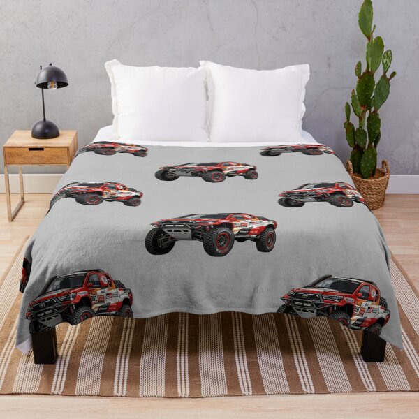 Item preview, Toyota Hilux Dakar 2025 Gazoo Racing Offroad Rally Truck Illustration designed and sold by Motorline44.