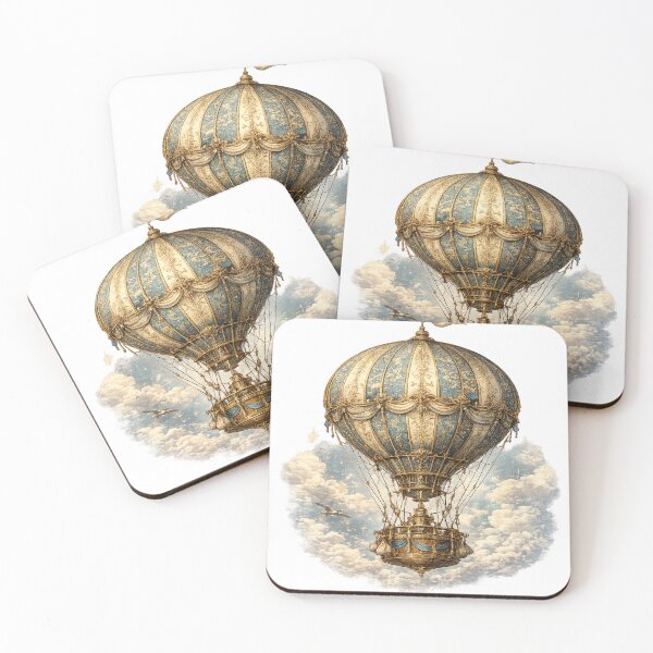 Item preview, Vintage Hot Air Balloon designed and sold by creativezoneco.