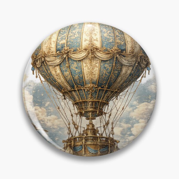 Item preview, Vintage Hot Air Balloon designed and sold by creativezoneco.