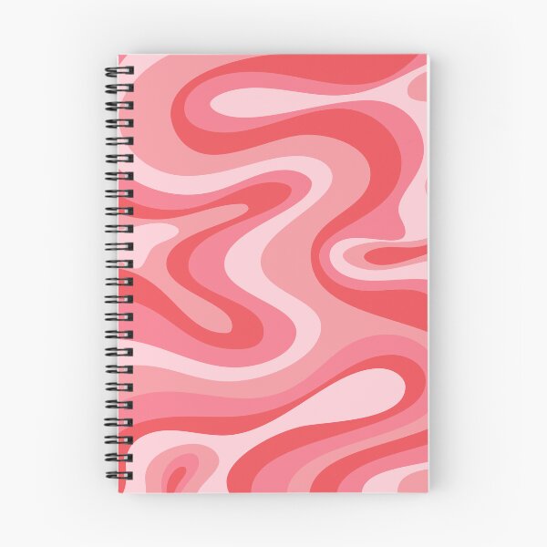 Item preview, Liquid Swirl Retro Abstract in pinks  tones, Light Blush, Cream, and White designed and sold by Differenceee.