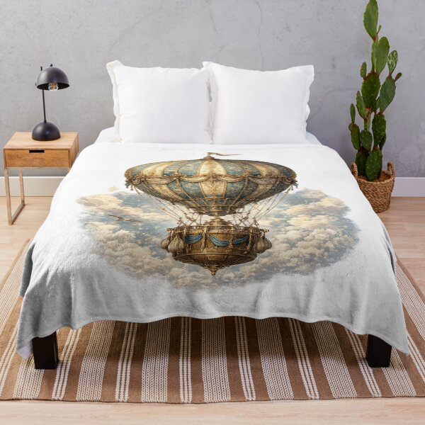 Item preview, Vintage Hot Air Balloon designed and sold by creativezoneco.