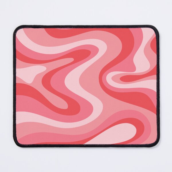 Item preview, Liquid Swirl Retro Abstract in pinks  tones, Light Blush, Cream, and White designed and sold by Differenceee.