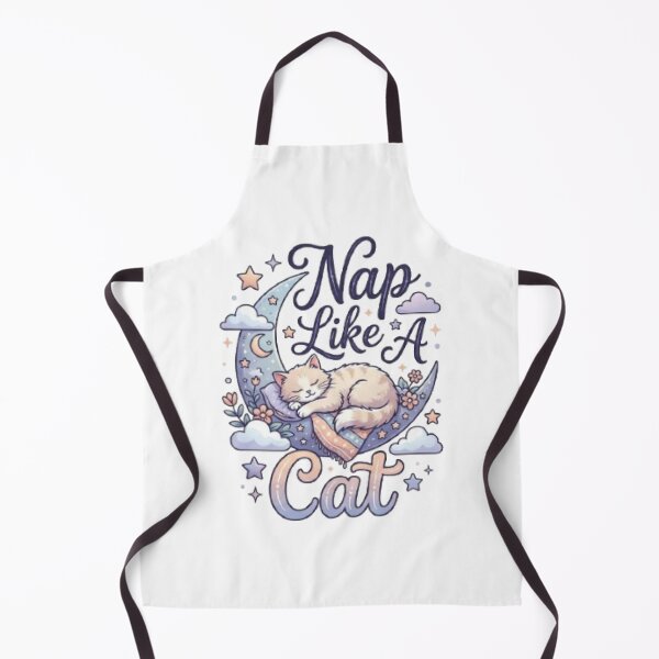 Item preview, Nap Like A Cat Cute Cat T-Shirt | Cozy Sleepy Kitty Typography | Dreamy Pastel Graphic Tee designed and sold by Faisal  Shah.