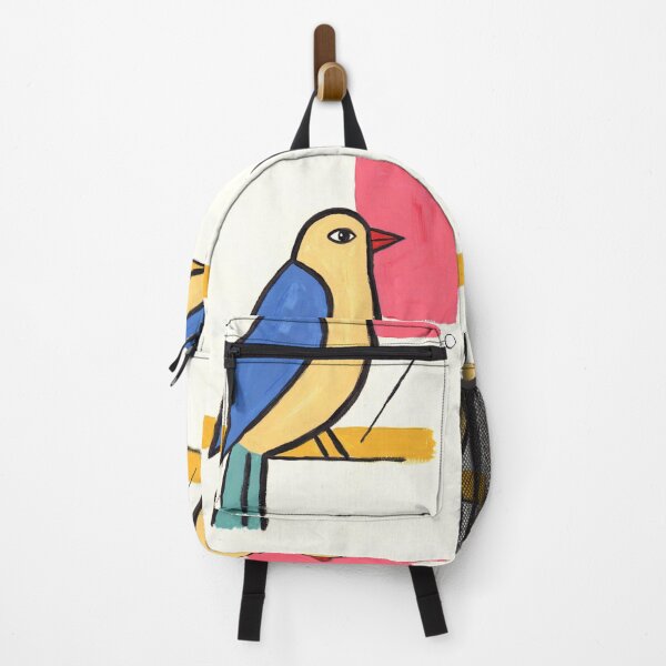 Item preview, Mid Century Modern Bird Art designed and sold by Filora Atelier | Bird Art.