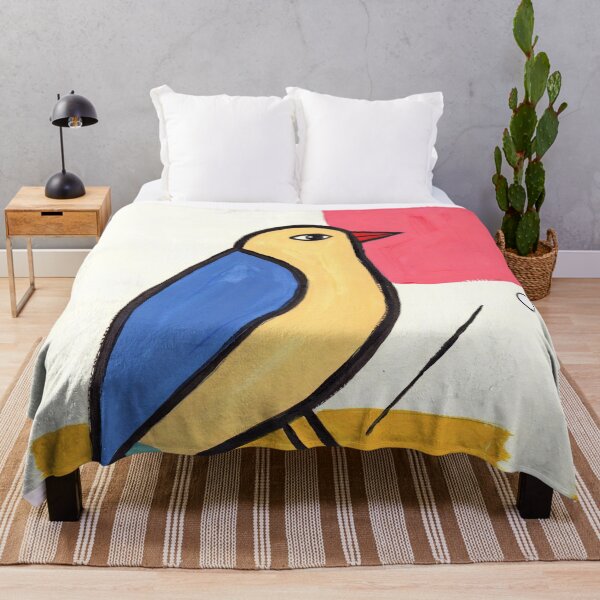 Item preview, Mid Century Modern Bird Art designed and sold by Filora Atelier | Bird Art.