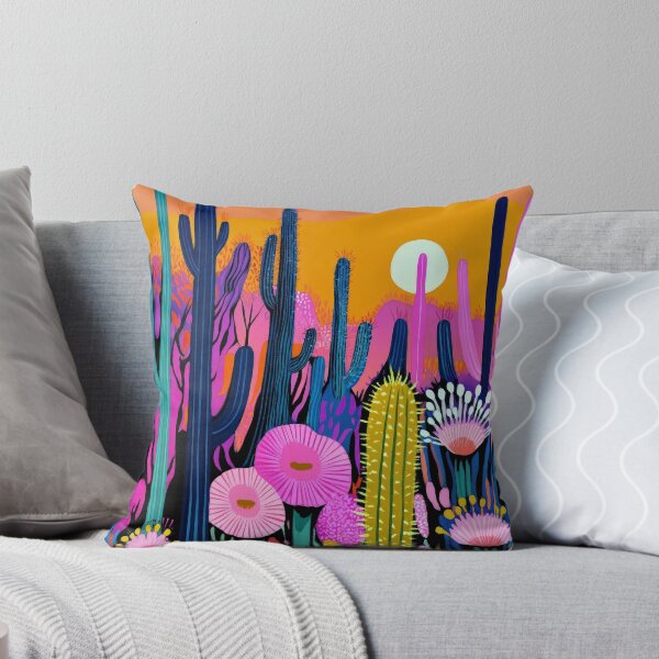 Item preview, Colorful Cactus Storybook Art In Vibrant Fantasy Colors designed and sold by DEC02.