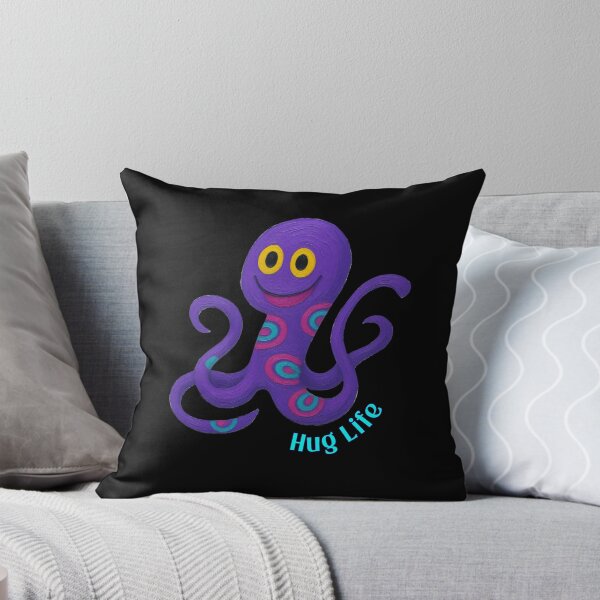Item preview, Hug Life - Funny Cute Octopus designed and sold by PatykArt.