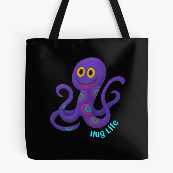 Item preview, Hug Life - Funny Cute Octopus designed and sold by PatykArt.