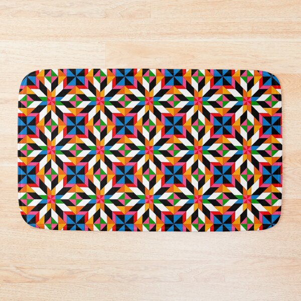 Item preview, Vivid Quilted Tile designed and sold by Britney Deveault.