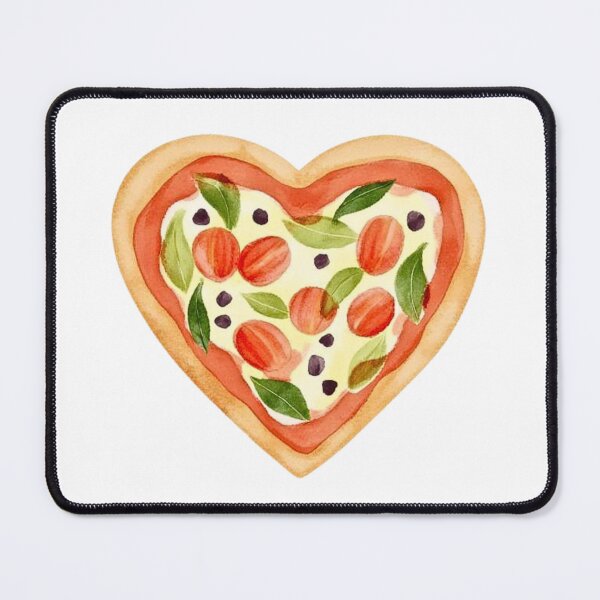 Item preview, Heart-Shaped Pizza designed and sold by Bright Stone .
