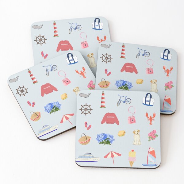 Item preview, Nantucket Coastal Charm Illustration designed and sold by Coastal Joy.