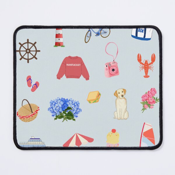 Item preview, Nantucket Coastal Charm Illustration designed and sold by Coastal Joy.