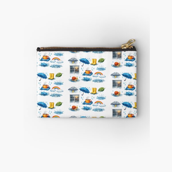 Item preview, Rainy Season Sticker Pack | Cute Monsoon Transparent PNG | Umbrella, Boots, Rainbow & Rain Drops designed and sold by Ishratparween11.