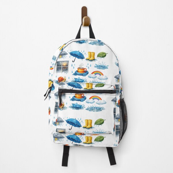 Item preview, Rainy Season Sticker Pack | Cute Monsoon Transparent PNG | Umbrella, Boots, Rainbow & Rain Drops designed and sold by Ishratparween11.