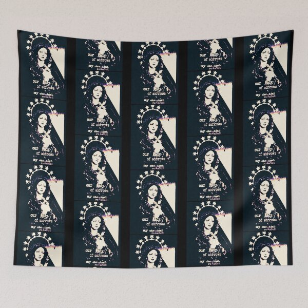 Item preview, Our Lady Of Sorrows Poster Alt Ver 2 designed and sold by silerkichima.