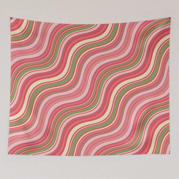 Item preview, Pink aesthetic Wavy maximalist retro style  designed and sold by Creations by lyne.
