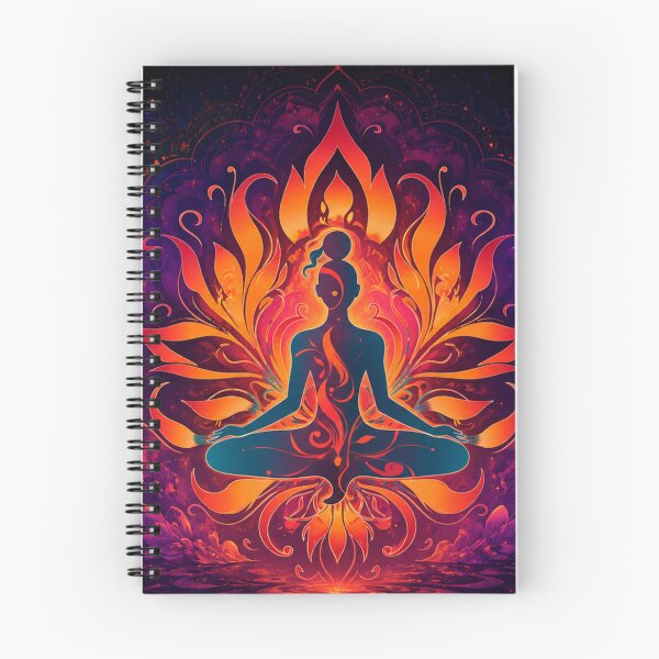 Item preview, Inner Flame: The Art of Meditation designed and sold by Fei Long Design Hub.