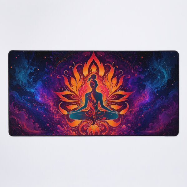 Item preview, Inner Flame: The Art of Meditation designed and sold by Fei Long Design Hub.
