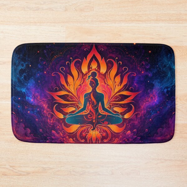 Item preview, Inner Flame: The Art of Meditation designed and sold by Fei Long Design Hub.