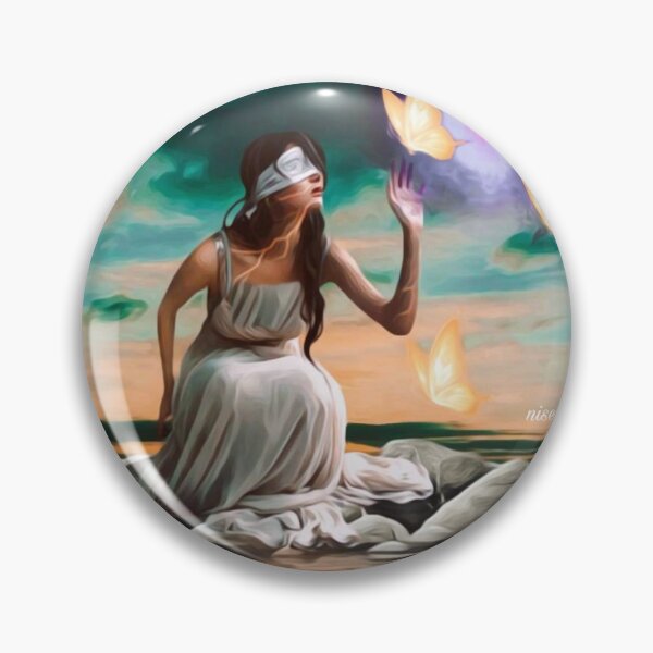 Item preview, Surreal Fantasy Art of Blindfolded Goddess designed and sold by MapleBloom.