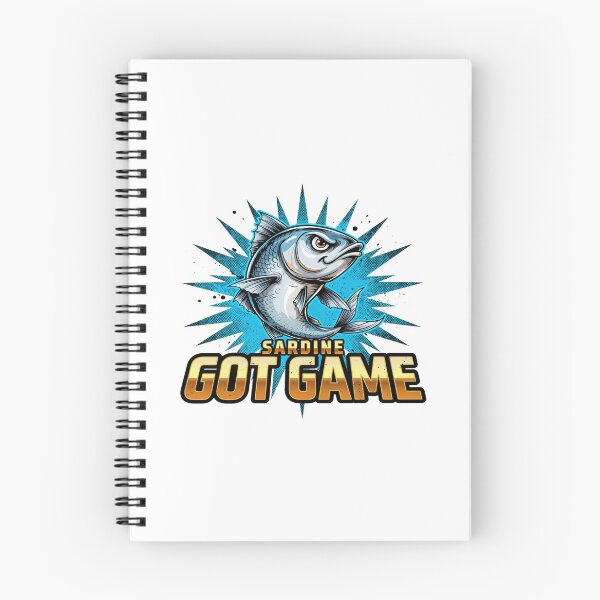 Item preview, Sardine Has What It Takes Cartoon Graphic designed and sold by ColeLaniTrading.