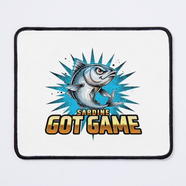 Item preview, Sardine Has What It Takes Cartoon Graphic designed and sold by ColeLaniTrading.