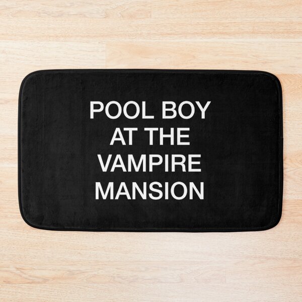 Item preview, Pool Boy At The Vampire Mansion designed and sold by silerkichima.