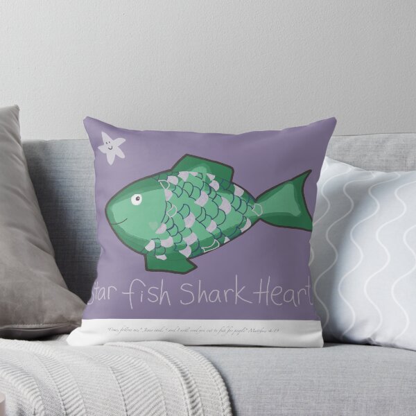 Item preview, Star fish shark heart Matt 4:19 designed and sold by Hephzibahlove.