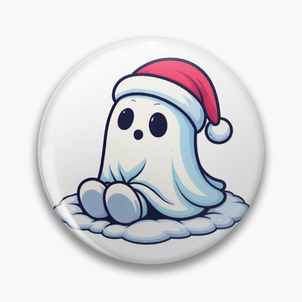 Item preview, Cute Christmas Ghost designed and sold by DustyCuriositie.