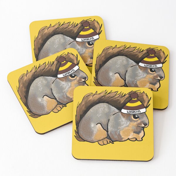 Item preview, Squirrel in a Western Michigan University Hat designed and sold by Chaotic-Koala.