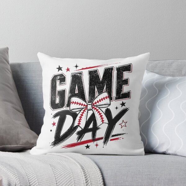 Item preview, Game Day Baseball Bow Graphic | Sporty Mom Outfit Gift | Baseball Season Game Day | Baseball Bow for Fans | Game Day Baseball Mom | Baseball Mom Game Day designed and sold by Noe Mill.