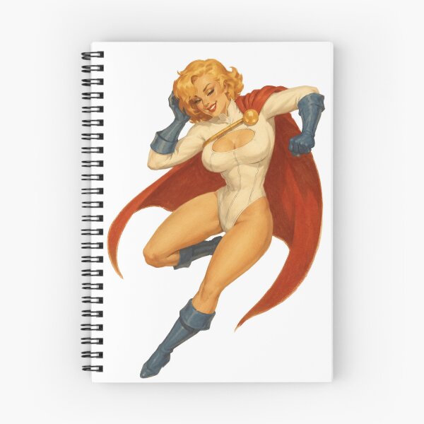 Item preview, Copy of Retro Super Heroine Pin-Up | Vintage Comic Inspired Glamour Illustration designed and sold by Cosplayvintage.