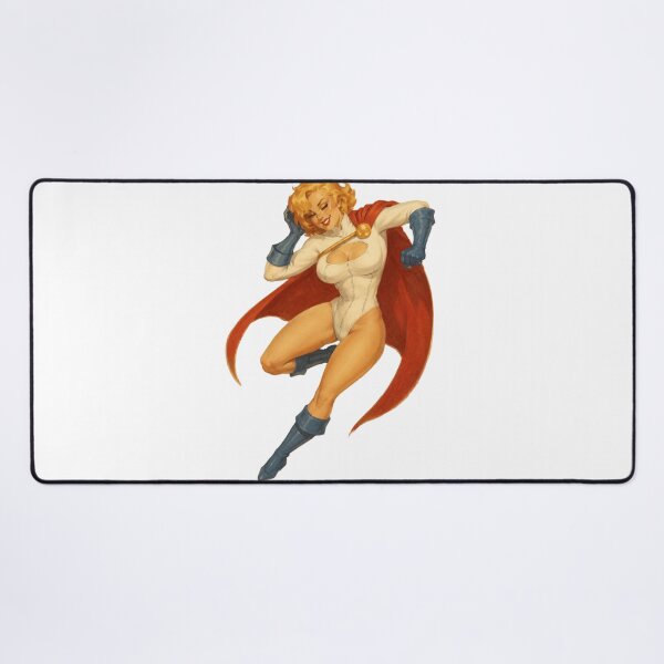 Item preview, Copy of Retro Super Heroine Pin-Up | Vintage Comic Inspired Glamour Illustration designed and sold by Cosplayvintage.