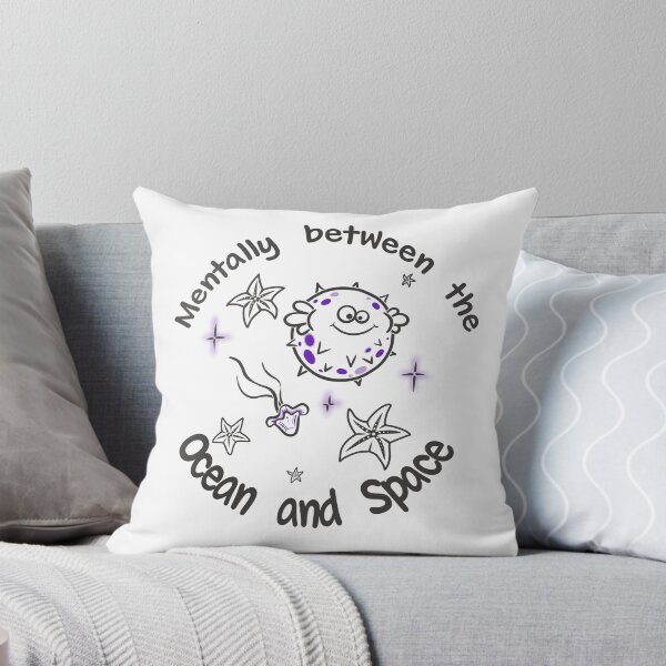 Item preview, Mentally Somewhere Between the Ocean and Space – Funny Sea Line Art designed and sold by Samaya-.