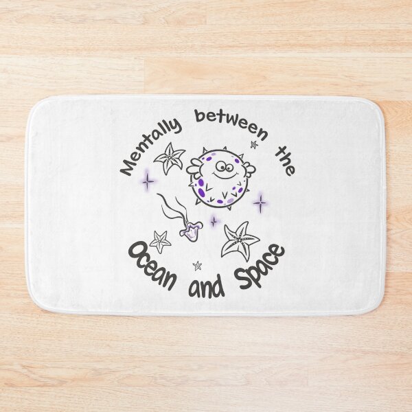 Item preview, Mentally Somewhere Between the Ocean and Space – Funny Sea Line Art designed and sold by Samaya-.