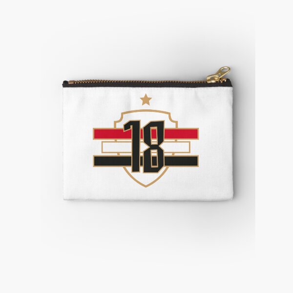 Item preview, Modern Number 18 Sports Badge designed and sold by kunecorner.