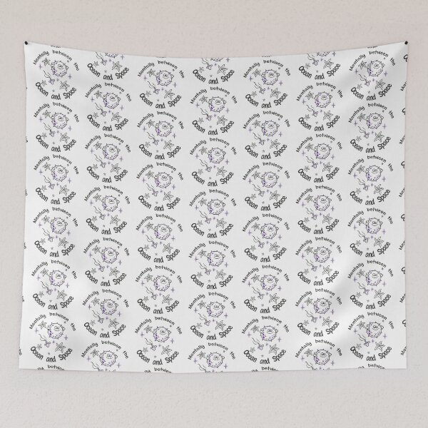 Item preview, Mentally Somewhere Between the Ocean and Space – Funny Sea Line Art designed and sold by Samaya-.