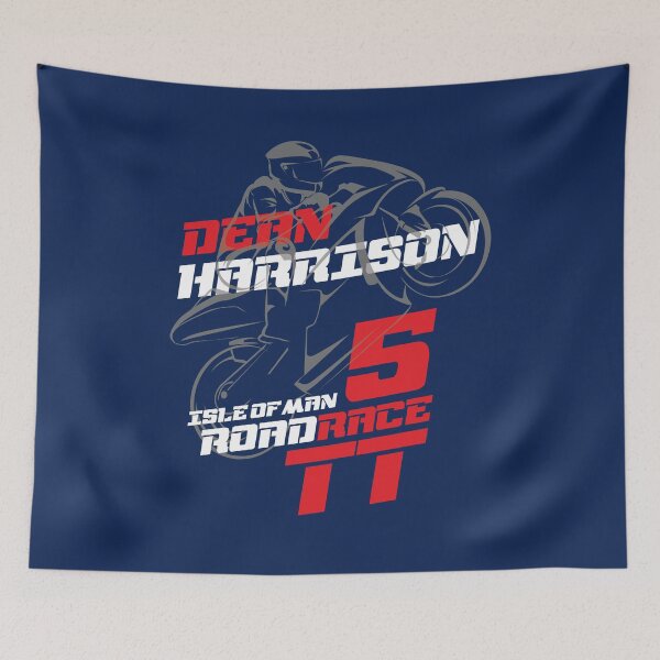 Item preview, Dean Harrison 5 Isle of Man TT Races Superbike Racing T-Shirt designed and sold by Coldgundesign.