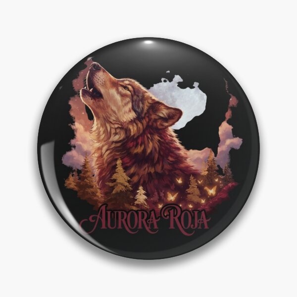 Item preview, Red Dawn: Red Wolf Howling at the Mystic Moon designed and sold by 63Hotpeppers.