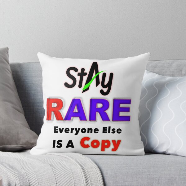 Item preview, Stay Rare, Everyone Else is a Copy, Motivational Typography Design designed and sold by T2T-ees.