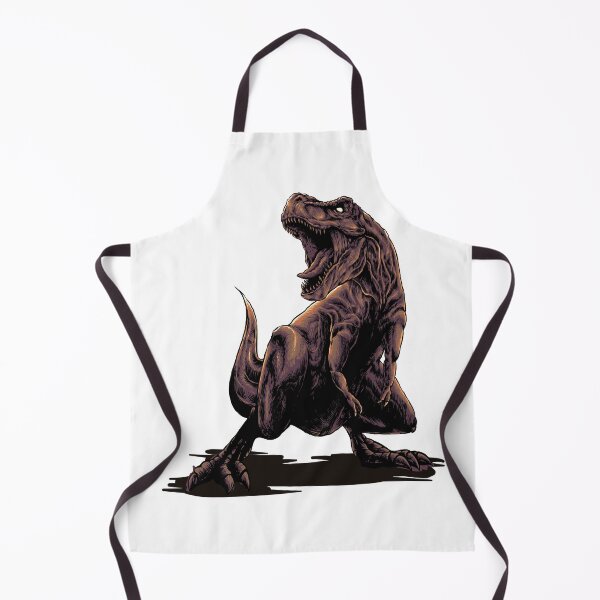 Item preview, Dark T Rex Dinosaur Silhouette Art designed and sold by Rogue Heart Collective™.